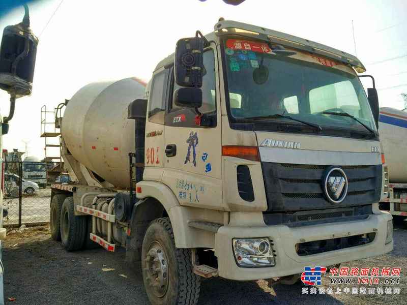 山东出售转让二手2012年福田欧曼BJ5318GJB搅拌运输车