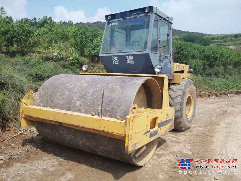 山西出售转让二手7000小时2006年洛建YZ16B单钢轮压路机