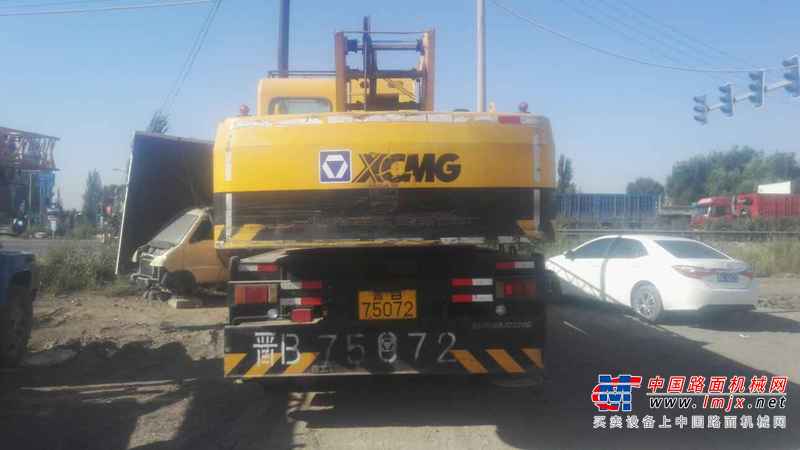 山西出售转让二手5000小时2012年徐工QY20G汽车起重机