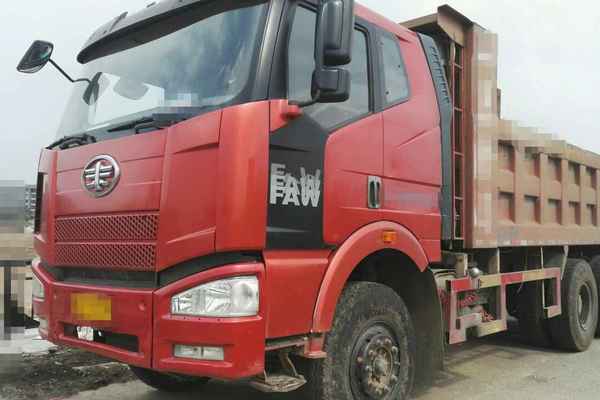 吉林出售转让二手2013年解放J5K自卸车