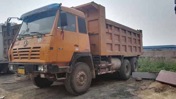 山西出售转让二手2010年陕汽奥龙SX3256UR384自卸车
