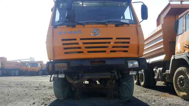 山西出售转让二手2013年陕汽奥龙SX3255BR384自卸车