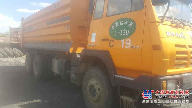 山西出售转让二手2013年陕汽奥龙SX3255BR384自卸车