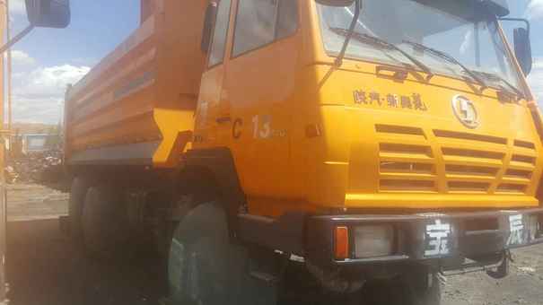 山西出售转让二手2013年陕汽奥龙SX3255BR384自卸车