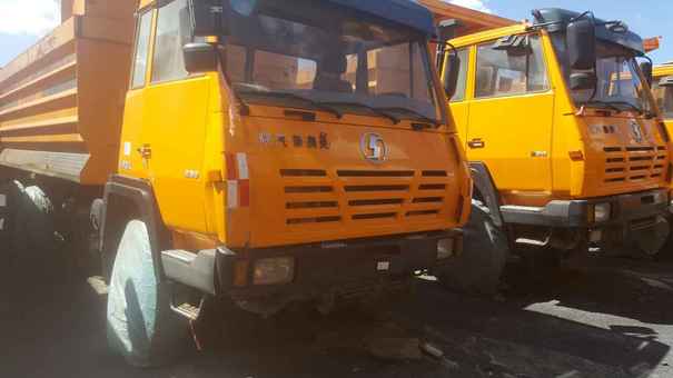 山西出售转让二手2014年陕汽奥龙SX3255UN384自卸车