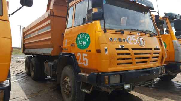 山西出售转让二手2013年陕汽奥龙SX3255BR384自卸车