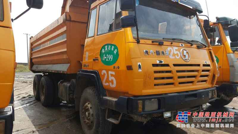 山西出售转让二手2013年陕汽奥龙SX3255BR384自卸车