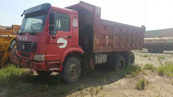 山西出售转让二手2013年中国重汽豪沃ZZ3257N3847D1自卸车