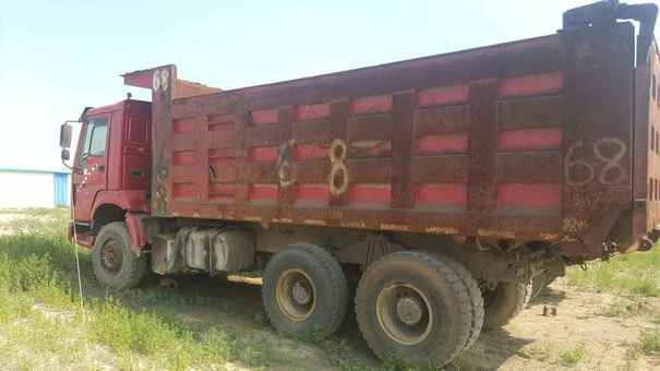 山西出售转让二手2013年中国重汽豪沃ZZ3257N3847D1自卸车