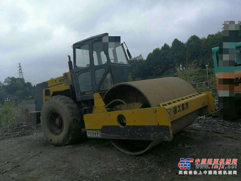贵州出售转让二手9600小时2009年徐工3Y212J单钢轮压路机