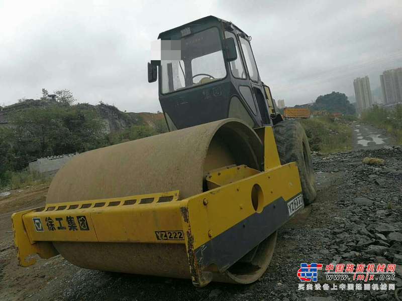 贵州出售转让二手9600小时2009年徐工3Y212J单钢轮压路机