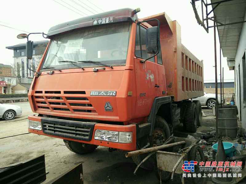 甘肃出售转让二手2008年中国重汽斯太尔ZZ1316M4666F自卸车