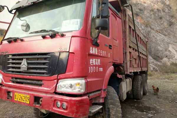 贵州出售转让二手2011年中国重汽豪沃ZZ5437N466741自卸车