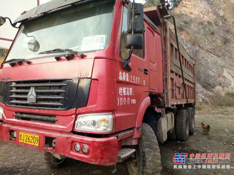 贵州出售转让二手2011年中国重汽豪沃ZZ5437N466741自卸车