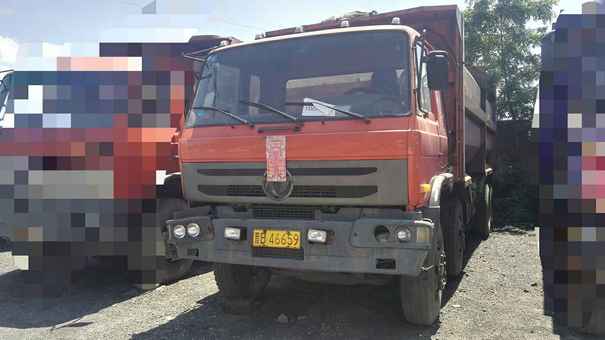 山西出售转让二手2008年东风DFL3310A20自卸车