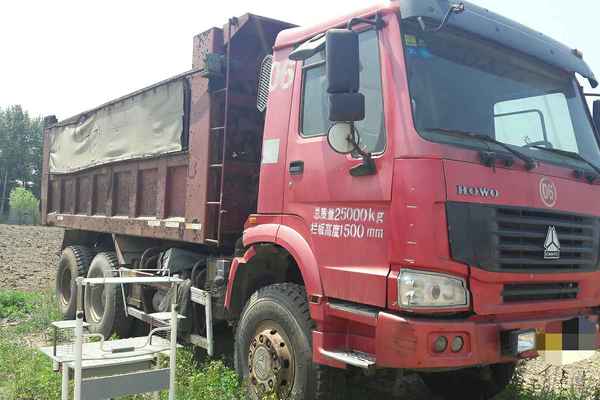 辽宁出售转让二手2009年中国重汽豪沃ZZ3257M2941自卸车