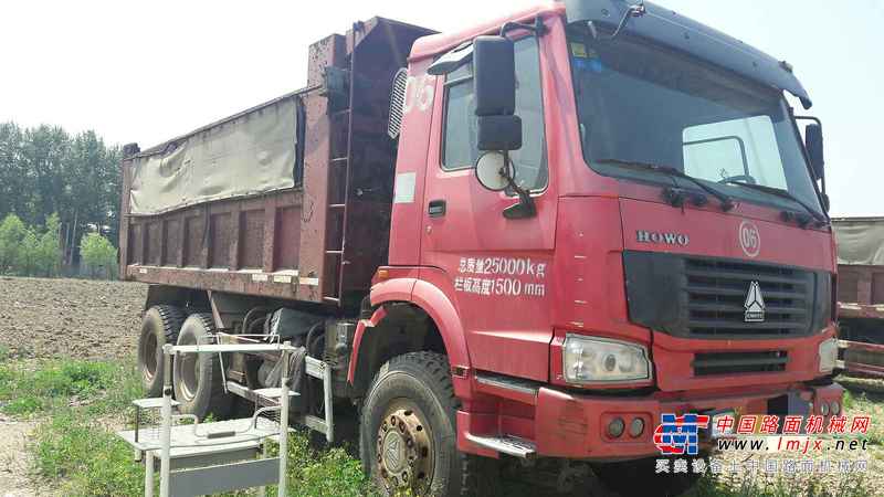 辽宁出售转让二手2009年中国重汽豪沃ZZ3257M2941自卸车