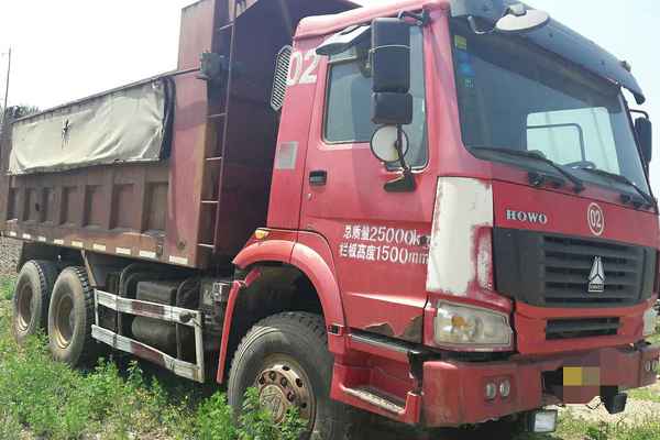 辽宁出售转让二手2009年中国重汽豪沃ZZ3257M2941自卸车
