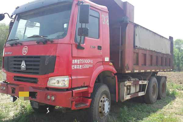 辽宁出售转让二手2009年中国重汽豪沃ZZ3257M2941自卸车