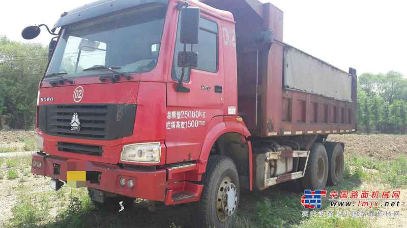 辽宁出售转让二手2009年中国重汽豪沃ZZ3257M2941自卸车