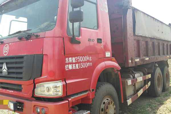 辽宁出售转让二手2009年中国重汽豪沃ZZ3257M2941自卸车