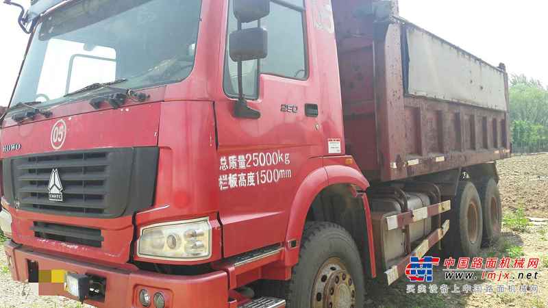 辽宁出售转让二手2009年中国重汽豪沃ZZ3257M2941自卸车