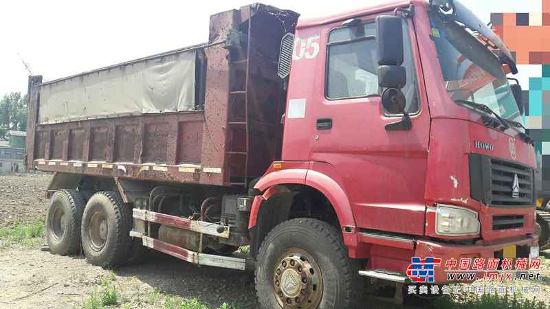 辽宁出售转让二手2009年中国重汽豪沃ZZ3257M2941自卸车
