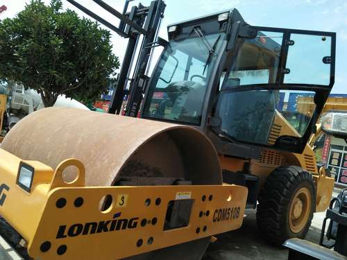 陕西出售转让二手103小时2015年龙工LG512D单钢轮压路机