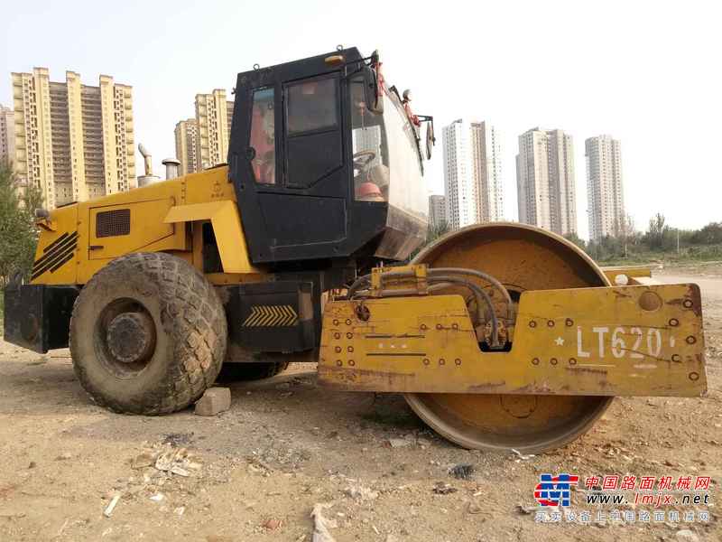 辽宁出售转让二手12000小时2008年洛阳路通LTS622单钢轮压路机