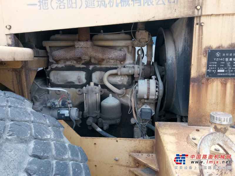 辽宁出售转让二手12000小时2005年洛建YZ14B单钢轮压路机