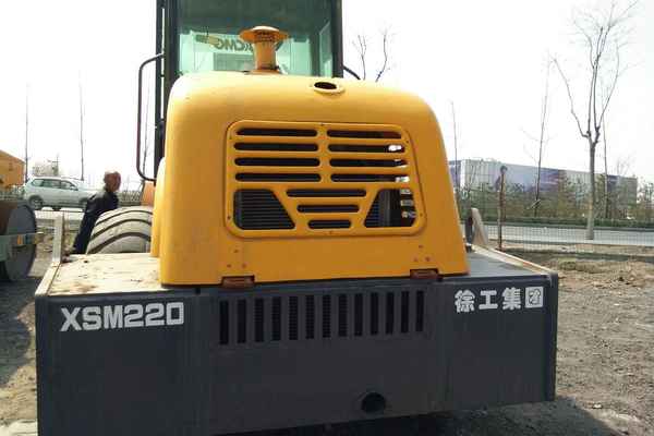 山西出售转让二手7000小时2009年徐工XSM220双钢轮压路机