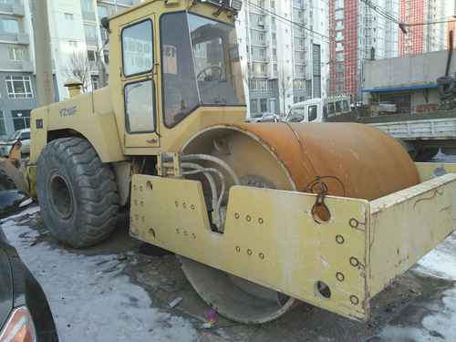 辽宁出售转让二手8000小时2004年洛建ZY18单钢轮压路机