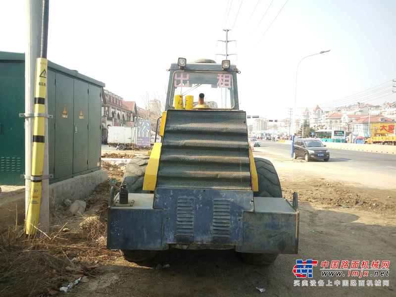山东出售转让二手4000小时2008年徐工YZ22JC单钢轮压路机