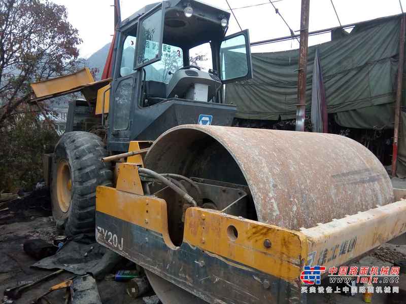贵州出售转让二手6908小时2008年徐工YZ20JC单钢轮压路机