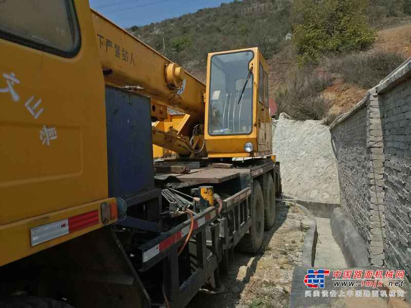 云南出售转让二手5000小时2007年北京QY20汽车起重机