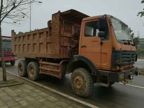 湖南出售转让二手2009年北奔ND3254B38自卸车