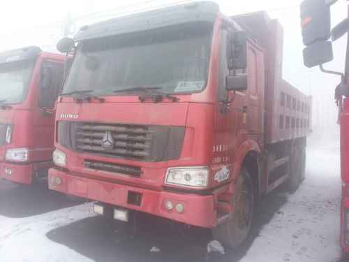 河北出售转让二手2014年中国重汽豪沃ZZ3257M2941自卸车