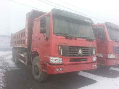 河北出售转让二手2014年中国重汽豪沃ZZ3257M2941自卸车