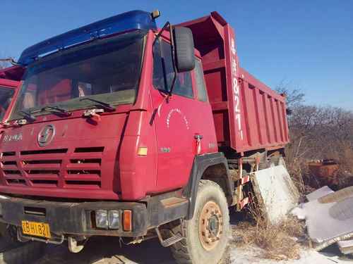 辽宁出售转让二手2009年陕汽奥龙SX3254BM384自卸车