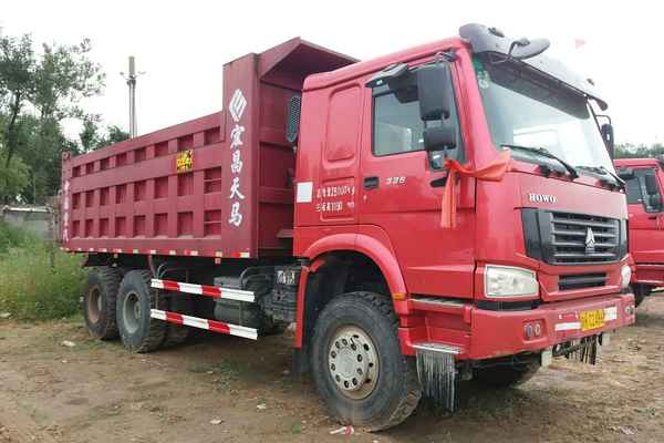 陕西出售转让二手2013年中国重汽豪泺ZZ3257N3648B自卸车