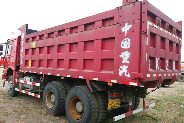 陕西出售转让二手2013年中国重汽豪泺ZZ3257N3648B自卸车