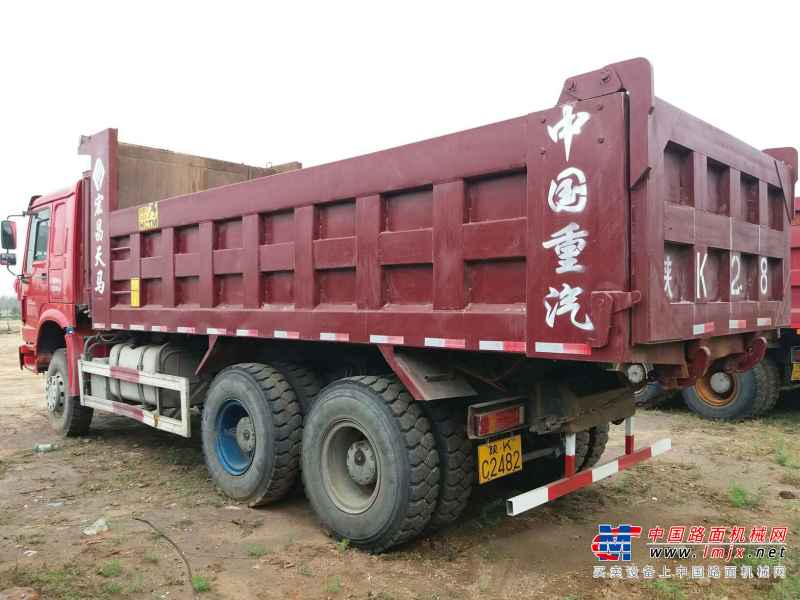 陕西出售转让二手2013年中国重汽豪泺ZZ3257N3648B自卸车