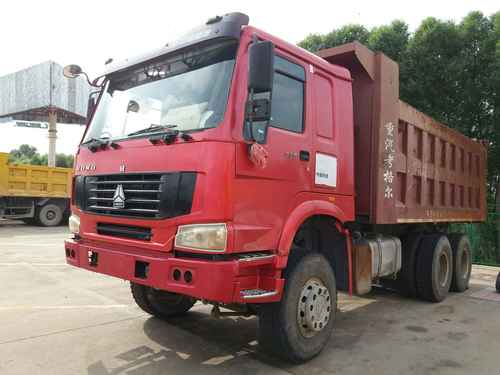 陕西出售转让二手2007年中国重汽豪泺ZZ3257N3847A自卸车