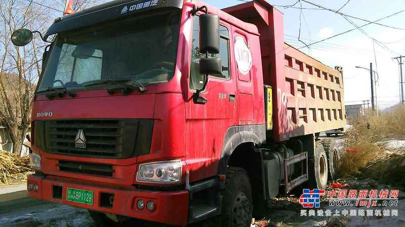 辽宁出售转让二手2009年中国重汽豪泺ZZ3257N3847C自卸车