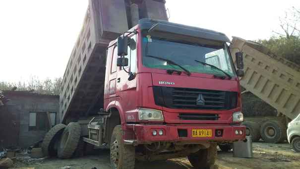 贵州出售转让二手2011年中国重汽豪泺ZZ3257N3847C自卸车