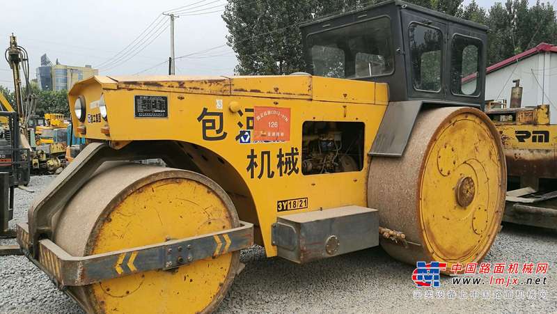 北京出售转让二手1200小时2005年徐工3Y18三轮压路机
