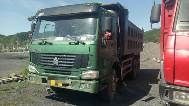 吉林出售转让二手2008年中国重汽豪泺ZZ3257N3847C自卸车