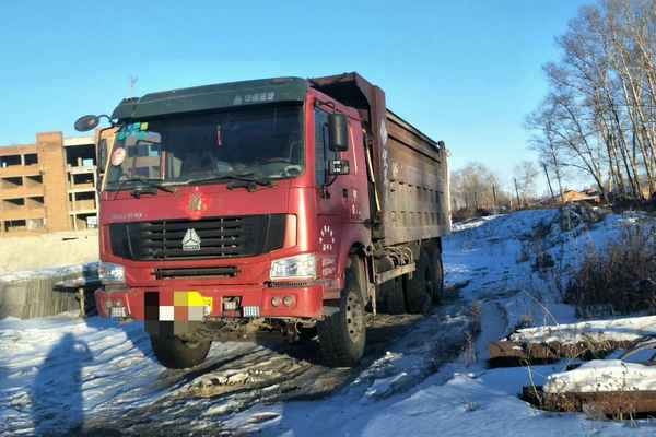 黑龙江出售转让二手2011年中国重汽豪沃ZZ3257M2941自卸车