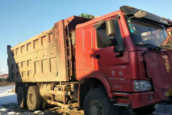 黑龙江出售转让二手2010年中国重汽豪沃ZZ3257M2941自卸车