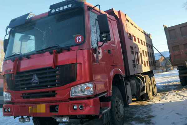 黑龙江出售转让二手2010年中国重汽豪沃ZZ3257M2941自卸车